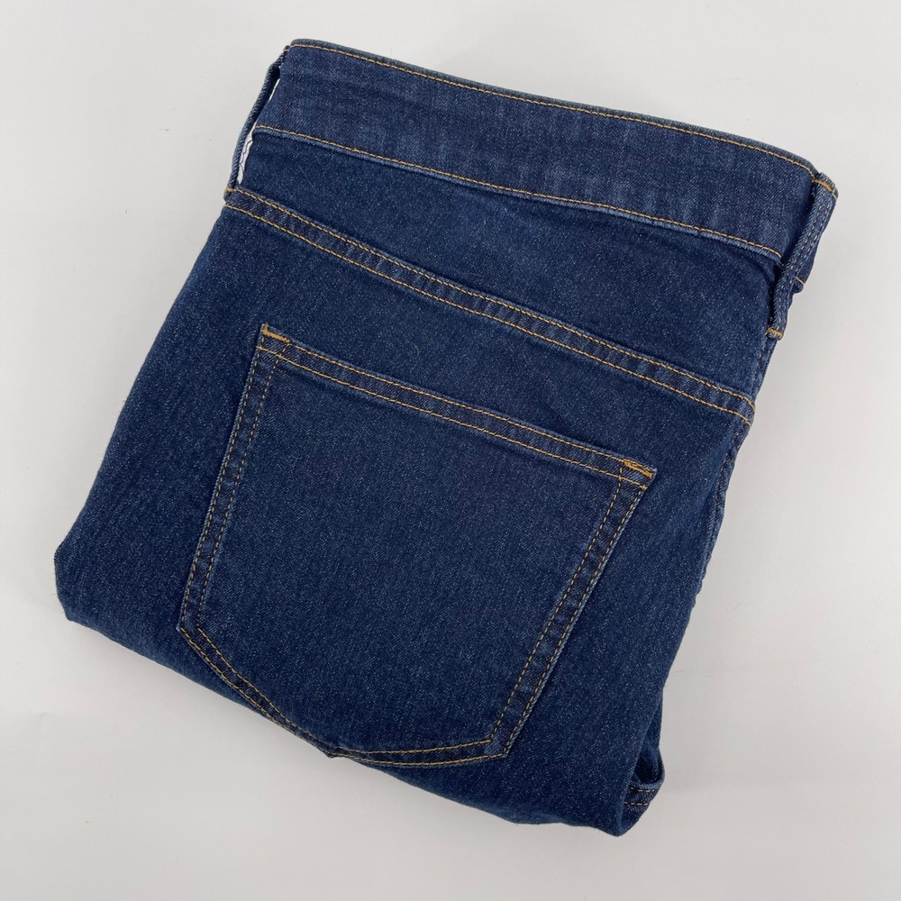 H&M Dark Wash‎ Denim Jeans Skinny Leg Classic Style Women's Size 14